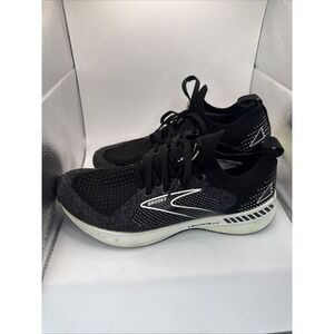 Brooks Levitate StealthFit GTS 5 Running Shoes Black/Grey/White US Women 8